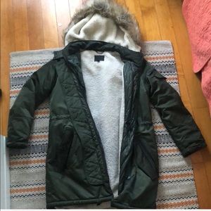 banana republic parka